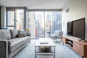 Loop 1BR w Pool Gym nr Financial District CHI-262
